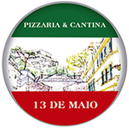 Logo Pizzaria 13 de Maio